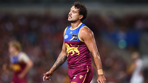 Callum Ah Chee of the Lions 