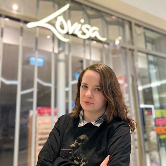 Jade Harrison-Will estimates she spent $1500 one year on Lovisa trinkets that workers were “very strongely encouraged” to buy – and wear.