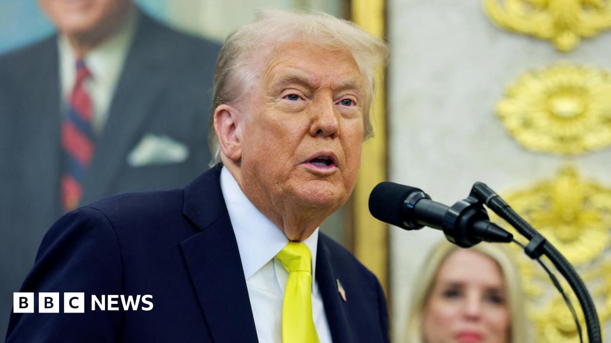 'I am speaking to President Putin now,' Trump says