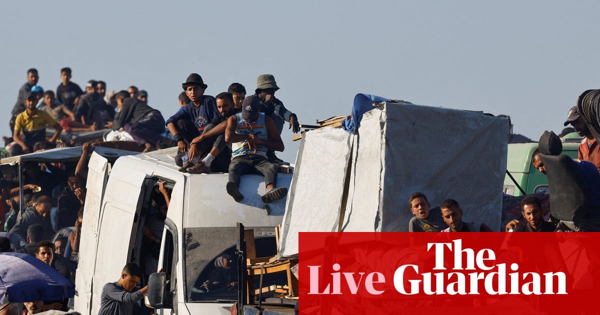 Trump says ‘for the most part, there is consensus’ on next stages of Gaza ceasefire plan – live | Gaza