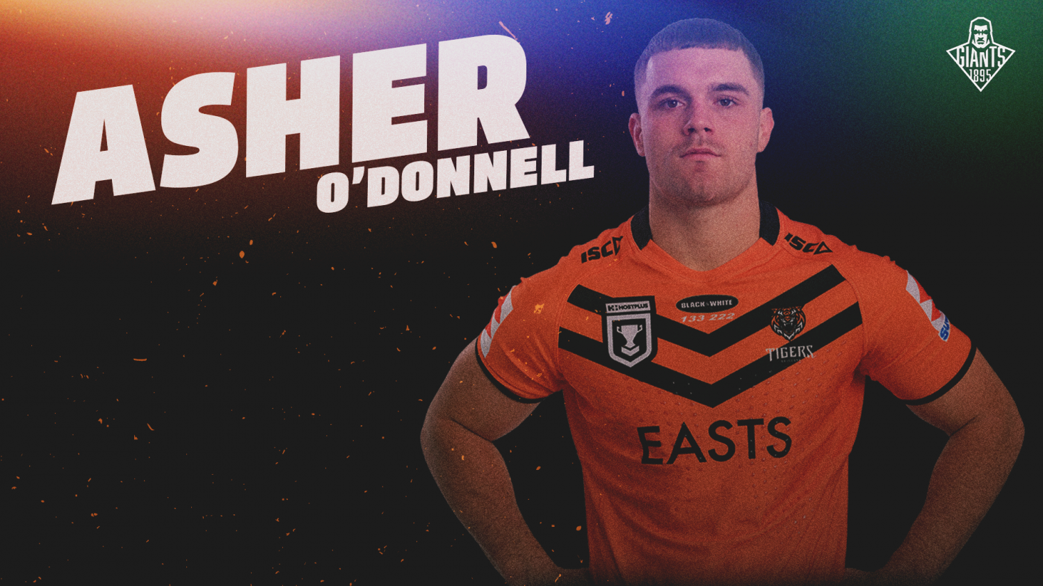 BRIMFUL OF ASHER O'DONNELL - GIANTS SIGN BACK-ROW STAR