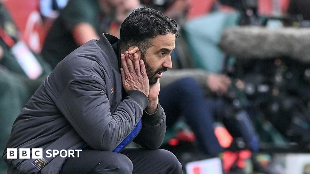 Manchester United head coach Ruben Amorim