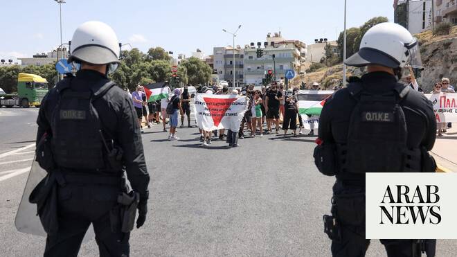 Anti-Israel protests at Greek ports prompt security step up