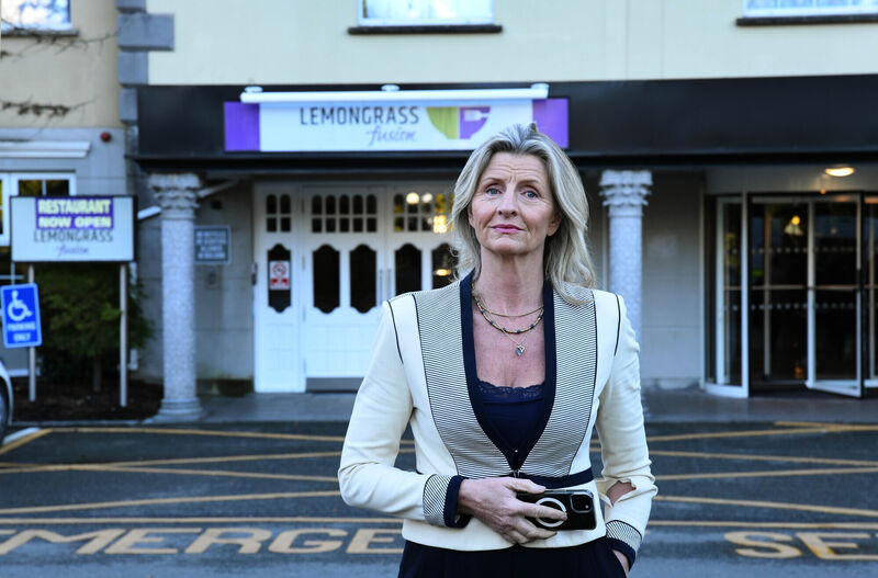 Over the last five years, Camilla Grey has seen business at her Lemongrass restaurant plummet largely because of the change of use of the Golf Hotel and the Campus as a whole. Picture: Moya Nolan