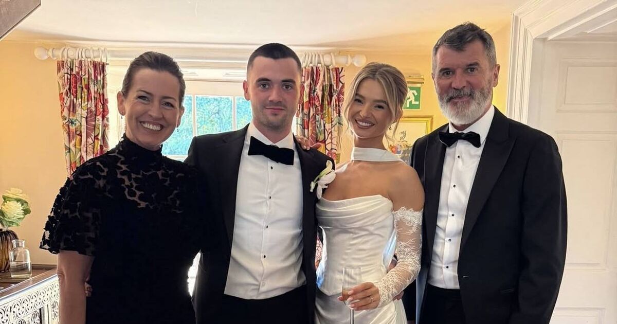Roy Keane's son marries longtime love in Wales