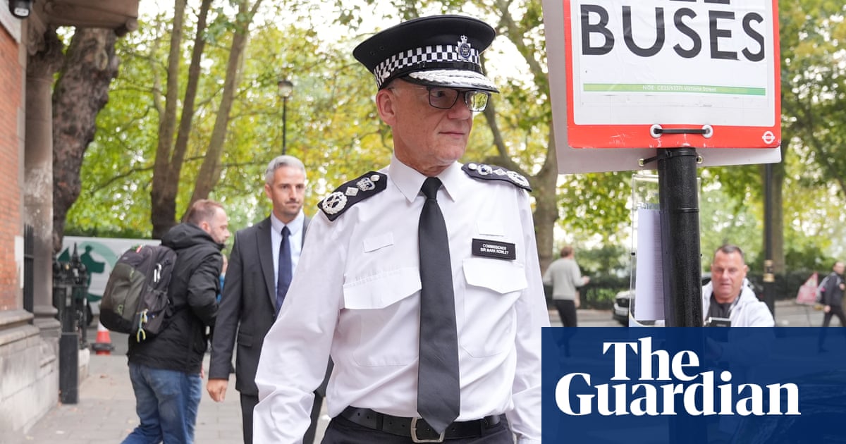 Met’s corruption crisis may take more than a decade to fix, commissioner says | Metropolitan police