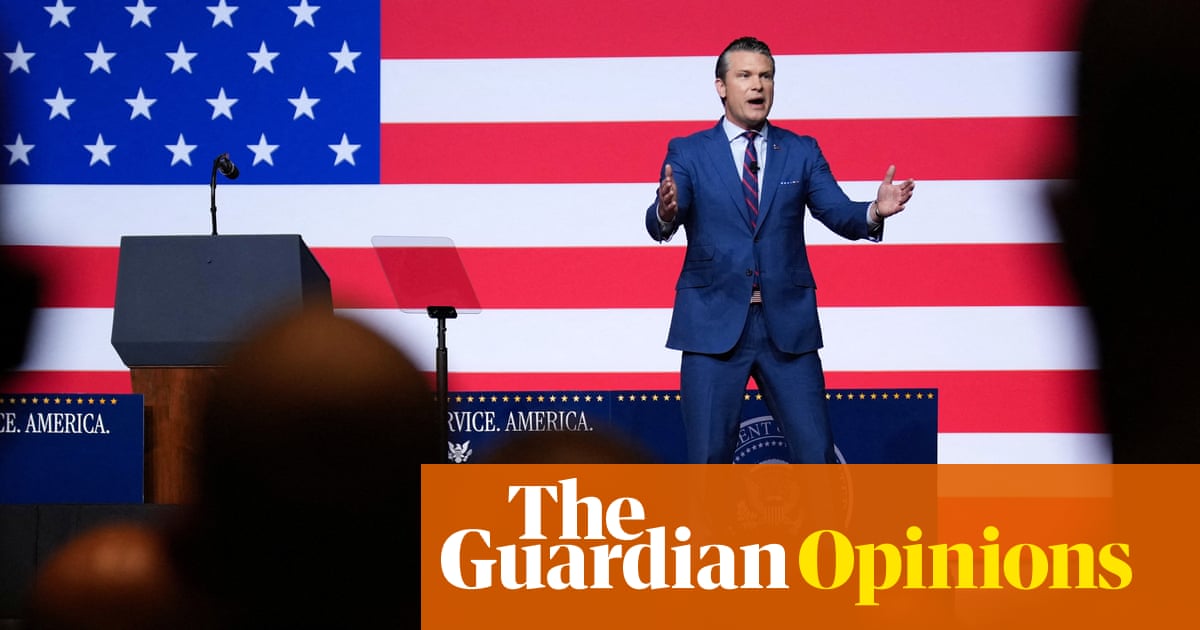 What do Trump and Hegseth’s inflammatory speeches to military generals signal? | Moira Donegan