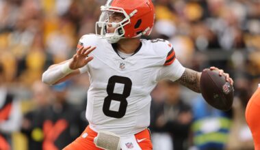 QB Dillon Gabriel gets no help and takes a beating in 23-9 loss to the Steelers as the Browns fall to 1-5