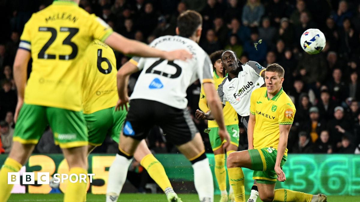 Derby County 1-0 Norwich City: David Ozoh's winner increases pressure on Liam Manning