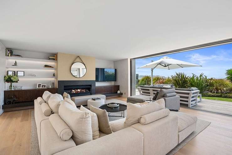 A luxury bach on Kutai Lane, in Omaha, has set a new price record for the wealthy beach town. The picture above shows the property when it last sold, in 2022. Photo / Supplied