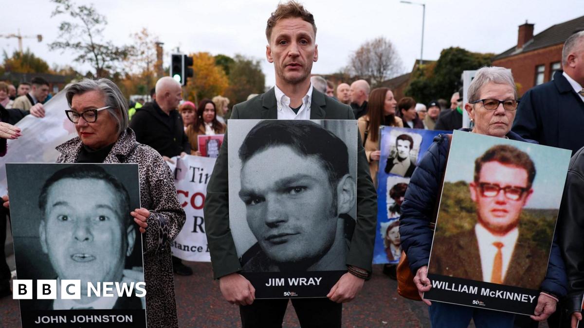 Reaction to not guilty verdict in Bloody Sunday murder trial