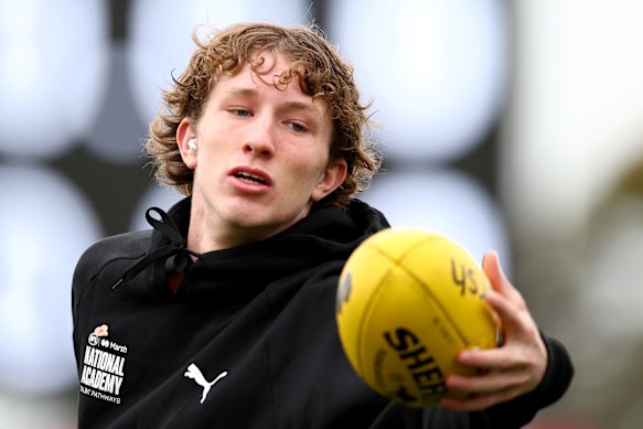 Duursma at the AFL national academy.