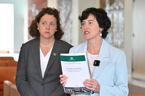 Monique Ryan and Kate Chaney