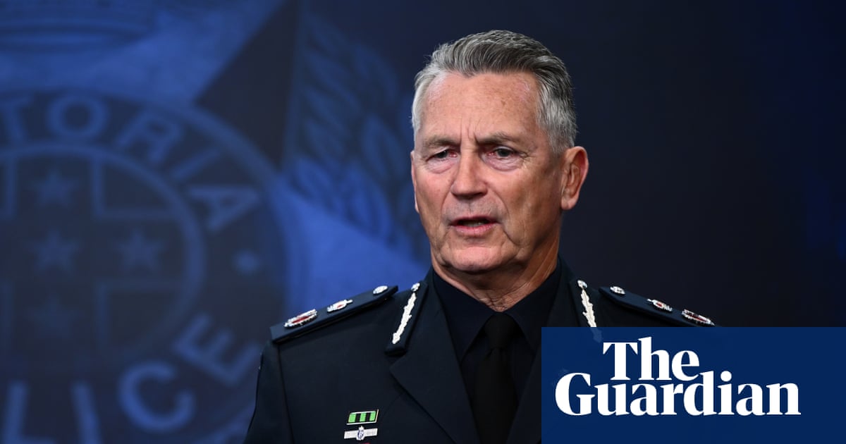 Victoria’s top cop apologises after taking police helicopter across Bass Strait to Tasmania | Australian police and policing
