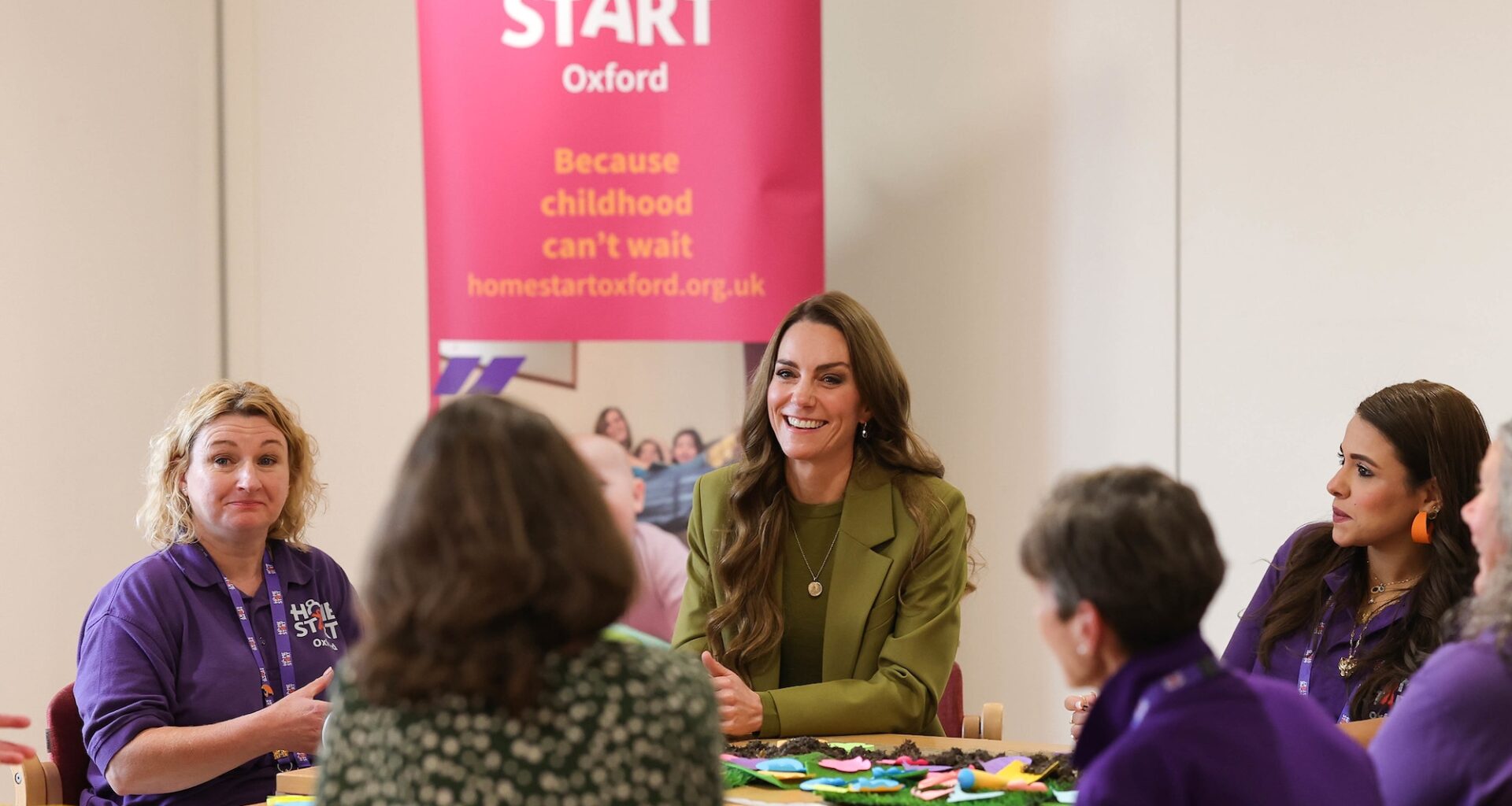 The Princess of Wales visits Home-start Oxford to see Royal Foundation Centre for Early Childhood animations in action