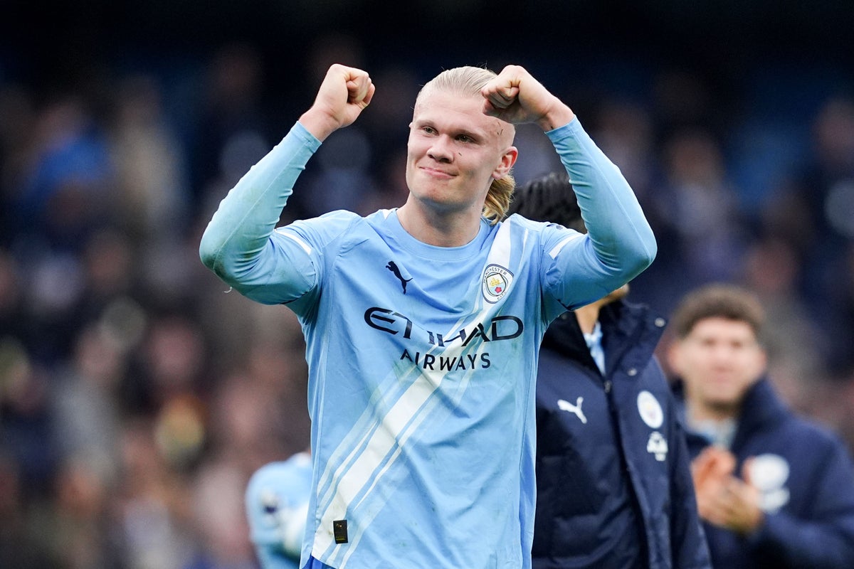 Pep Guardiola: Man City cannot keep relying on prolific Erling Haaland