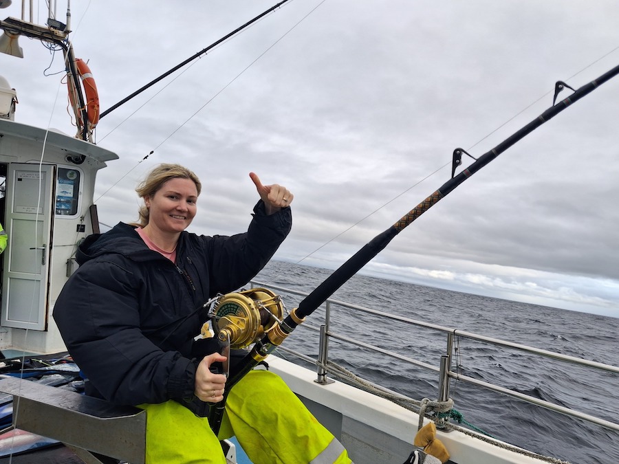 Killybegs woman Aoife 'tunas' in to land the catch off a lifetime