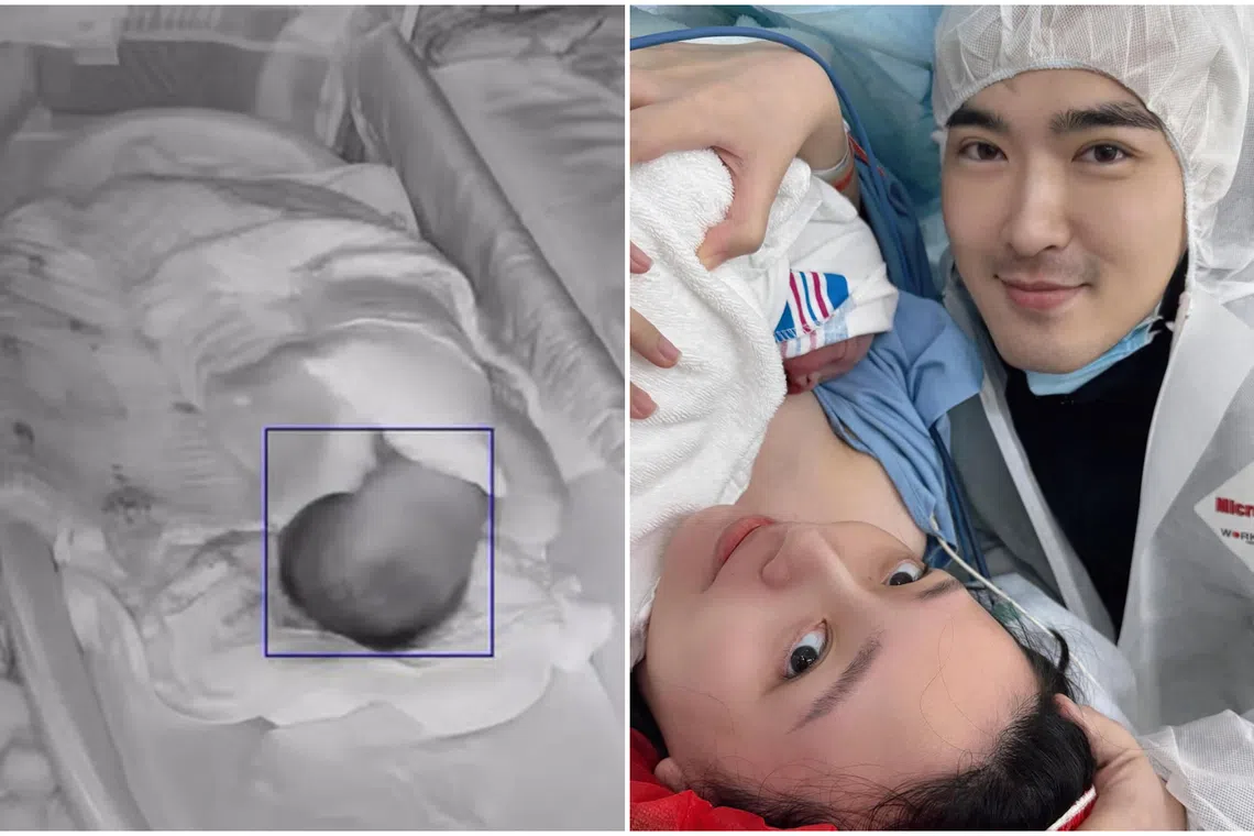 Lee Teng's wife lamented that he placed a small pillow on his son’s hand which ended up on his face, almost suffocating him.