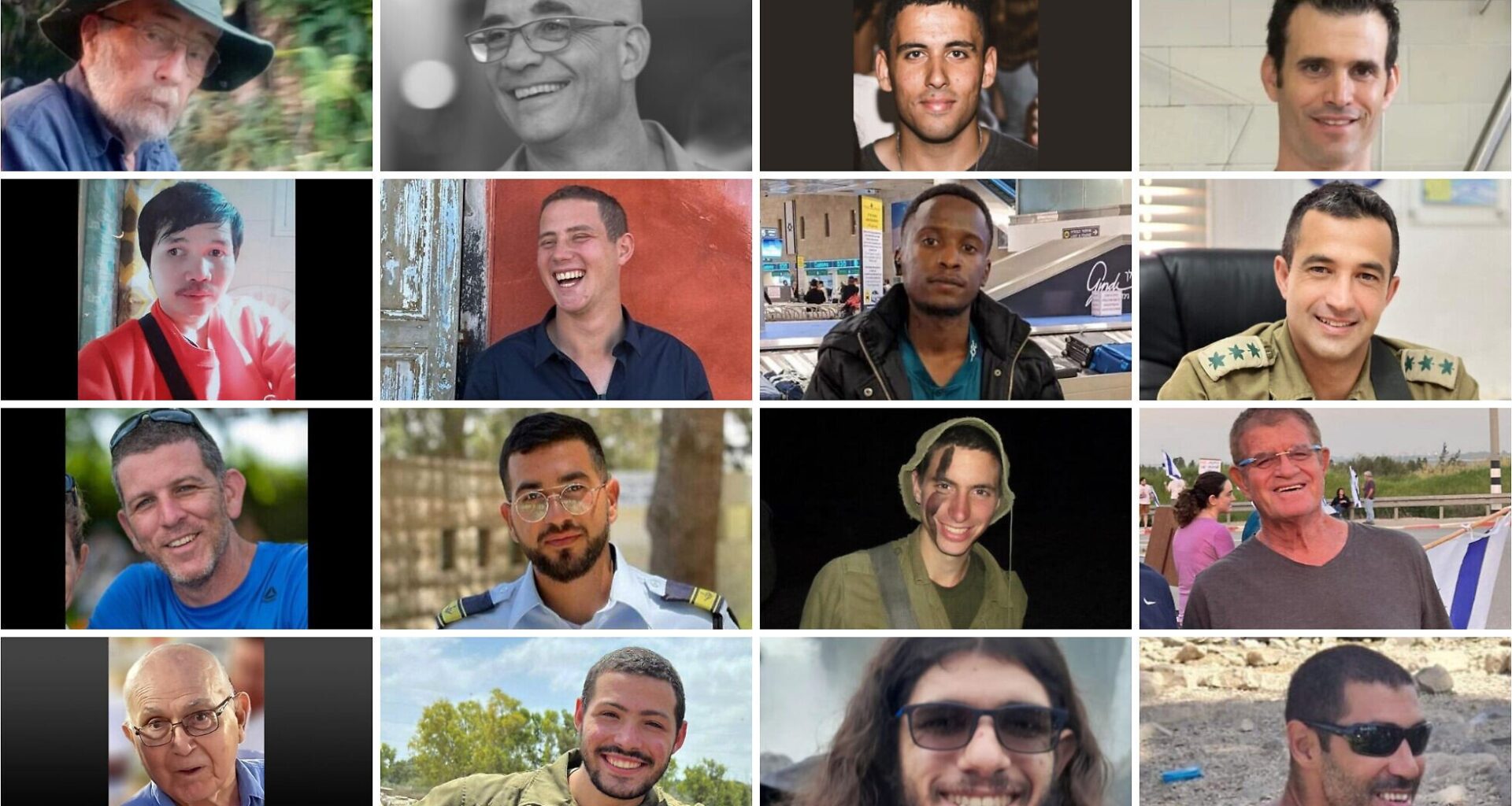 The 16 hostages whose bodies are still held in Gaza