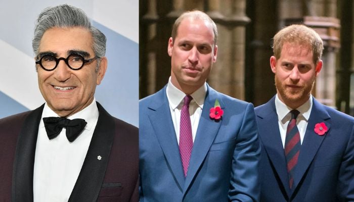 Eugene Levy calls Prince Williams conflict with Prince Harry a very delicate issue