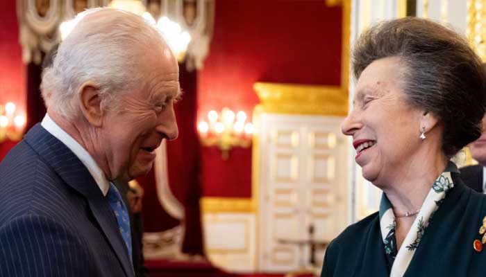 King Charles and Princess Anne: File photo