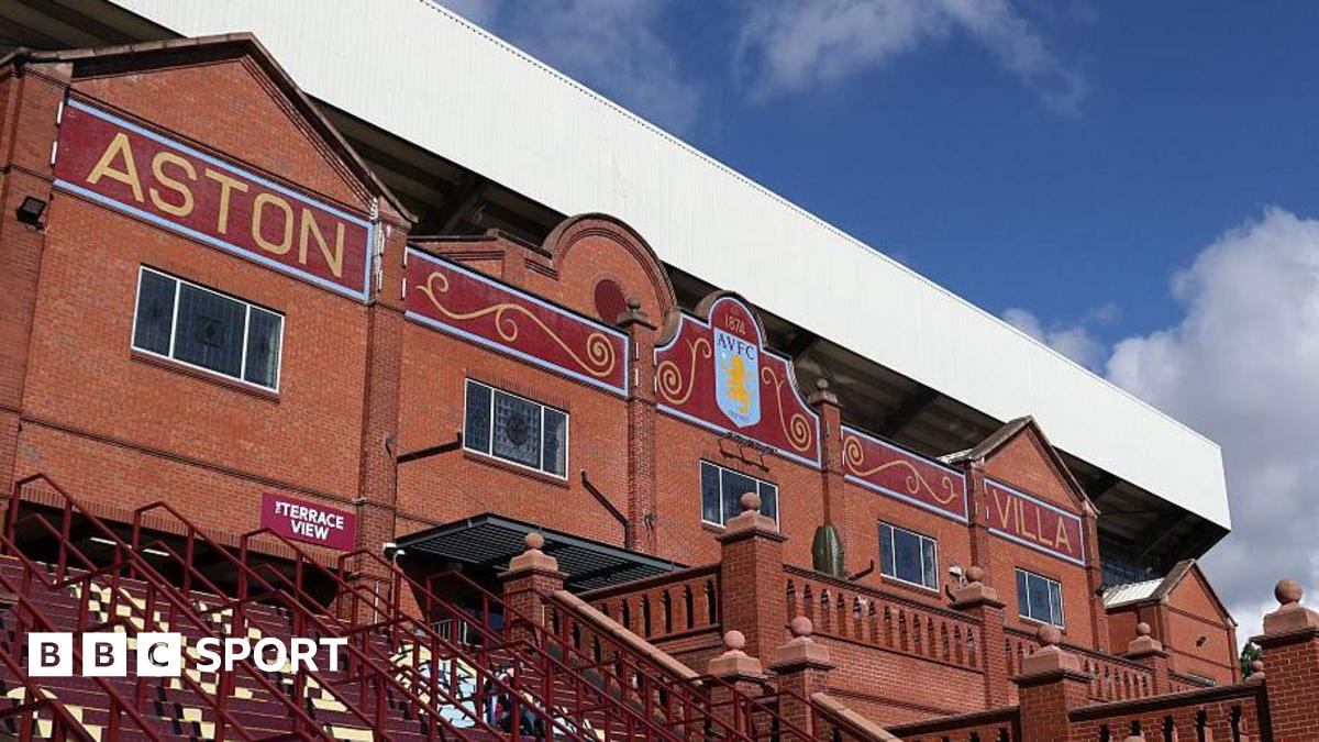 A view from the outside of Villa Park