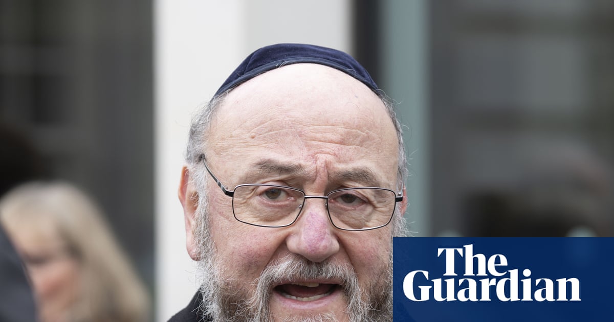 Chief rabbi urges ‘national soul-searching’ after Manchester synagogue attack | Judaism