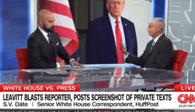 HuffPost Reporter Shuts Down Karoline Leavitt's Childish Name-Calling On CNN