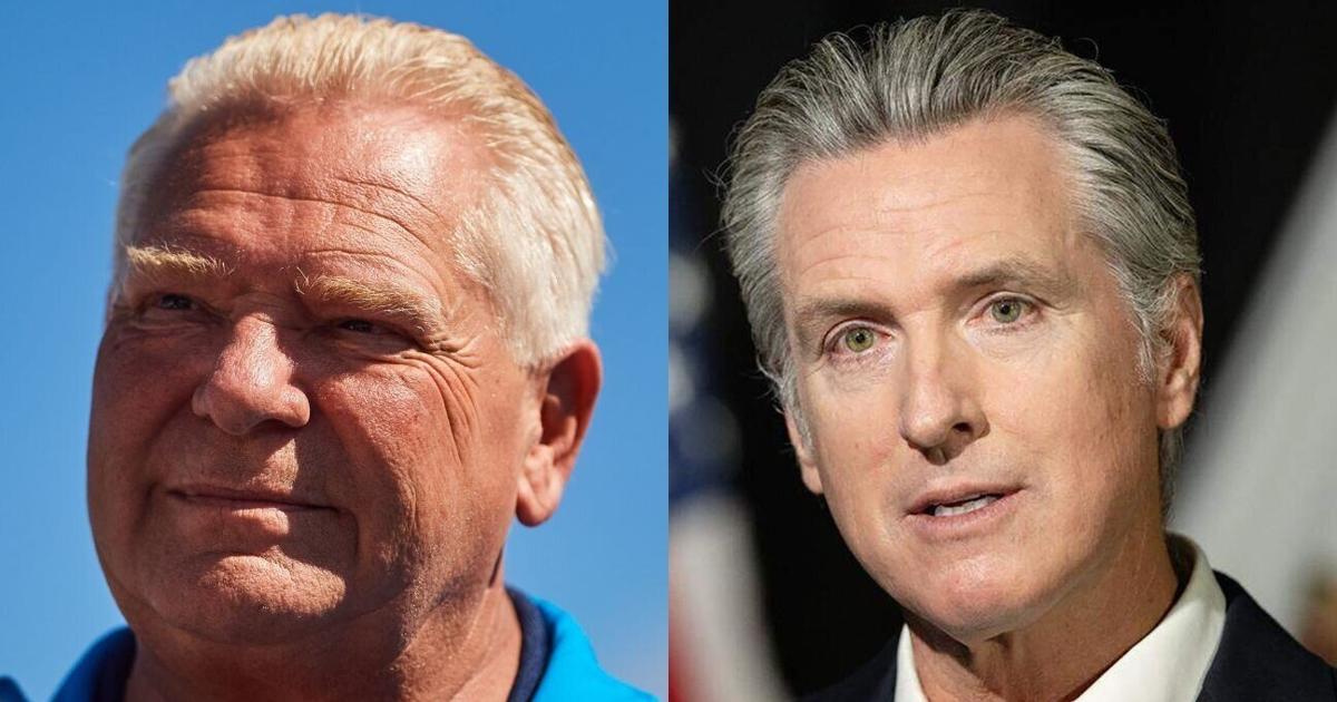 Doug Ford and Gavin Newsom make Blue Jays-Dodgers World Series bet while taking swipes at Donald Trump - Toronto Star