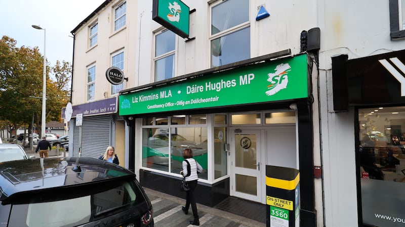 Sinn Féin pipe bomb attack linked to anti-immigration tensions