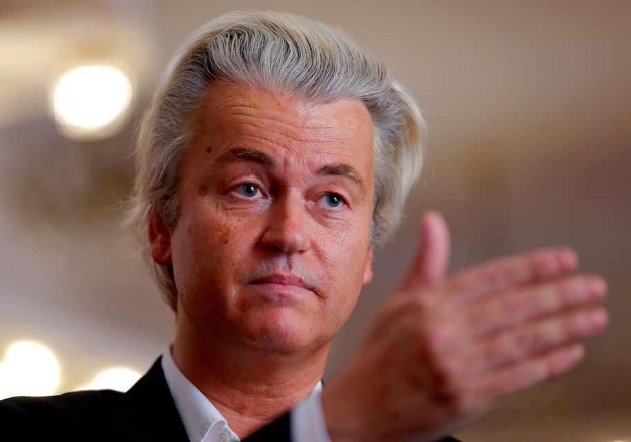 Dutch far-right politician Geert Wilders. Photo: Reuters