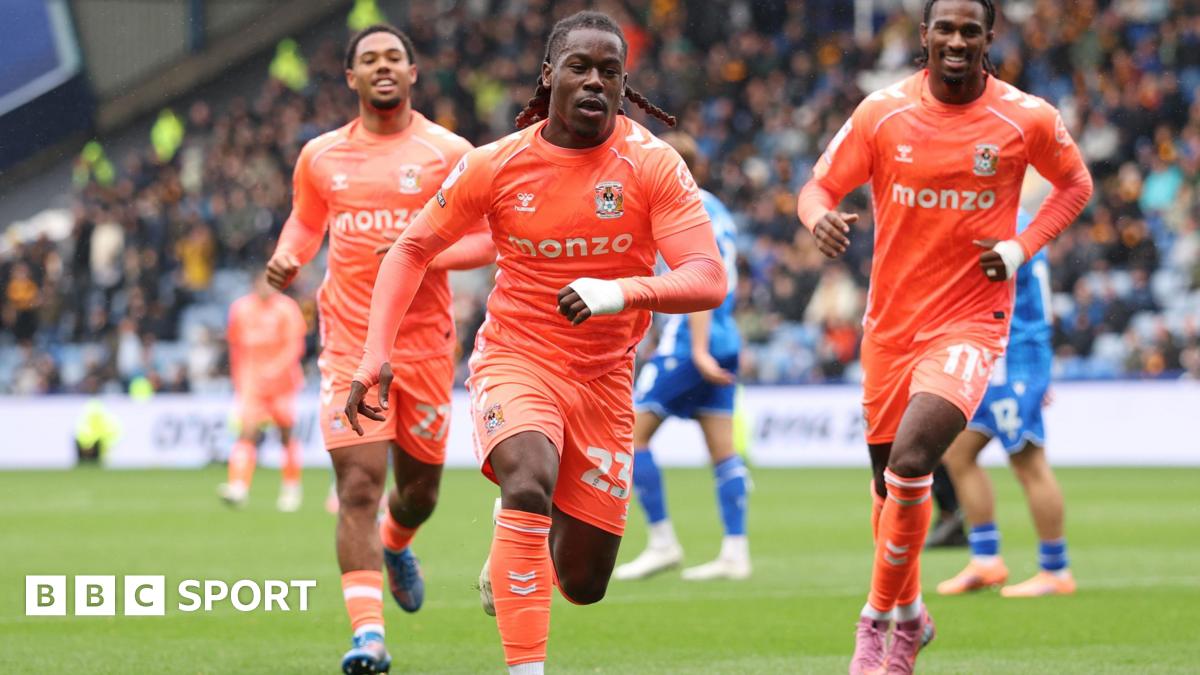 Sheffield Wednesday 0-5 Coventry City: Sky Blues go top of Championship