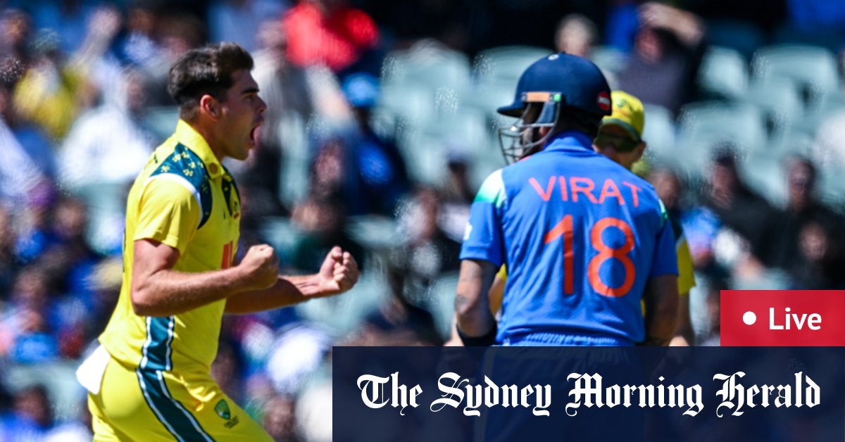 Scores, results, news updates and how to watch second ODI in Adelaide