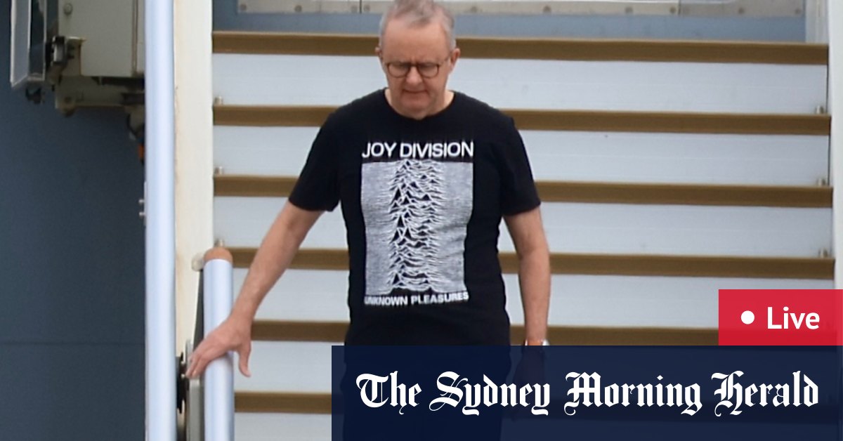 Telcos forced to make network outages public in real time after Optus outage; Ley attacks Albanese for Joy Division shirt; AUKUS won’t be expanded to include Japan