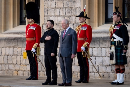 King Charles Hosts Zelensky Ahead of London Meeting on Ukraine Missiles