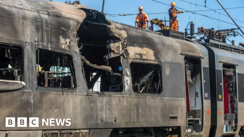 Russia intensifies strikes on Ukraine's trains in 'battle for the railways'