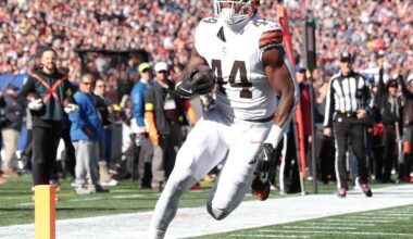 One good drive from the Browns, then nothing as Patriots lead at halftime – Terry Pluto’s Scribbles