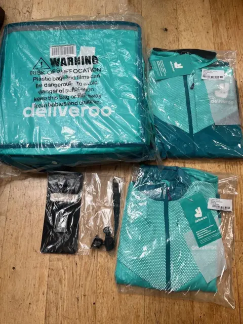 submitted The Deliveroo starter kit sent to Lizzy's address