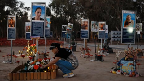 Families remember victims and hostages on 7 October anniversary – video