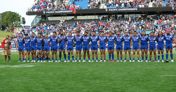 Toa Samoa, Ben Gardiner, NRL season 2025, Pacific Championships, Tonga v Samoa