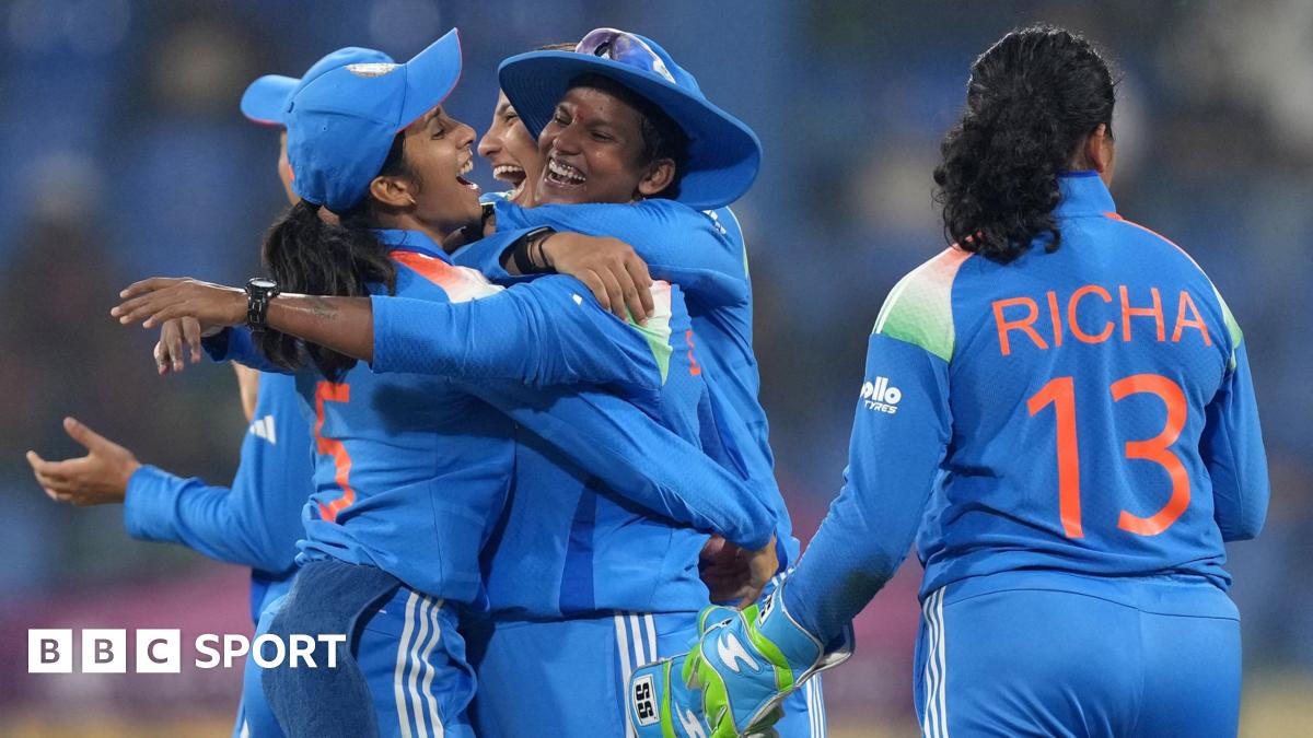 The ICC Women's World Cup trophy