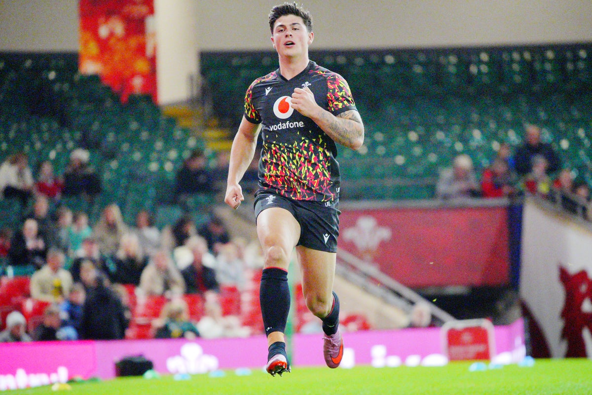 Louis Rees-Zammit looks forward to Wales return but says training feels ‘weird’