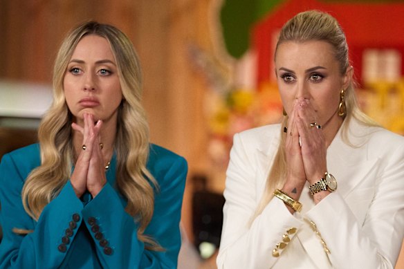 Han and Can watched on with nerves before their house was passed in.