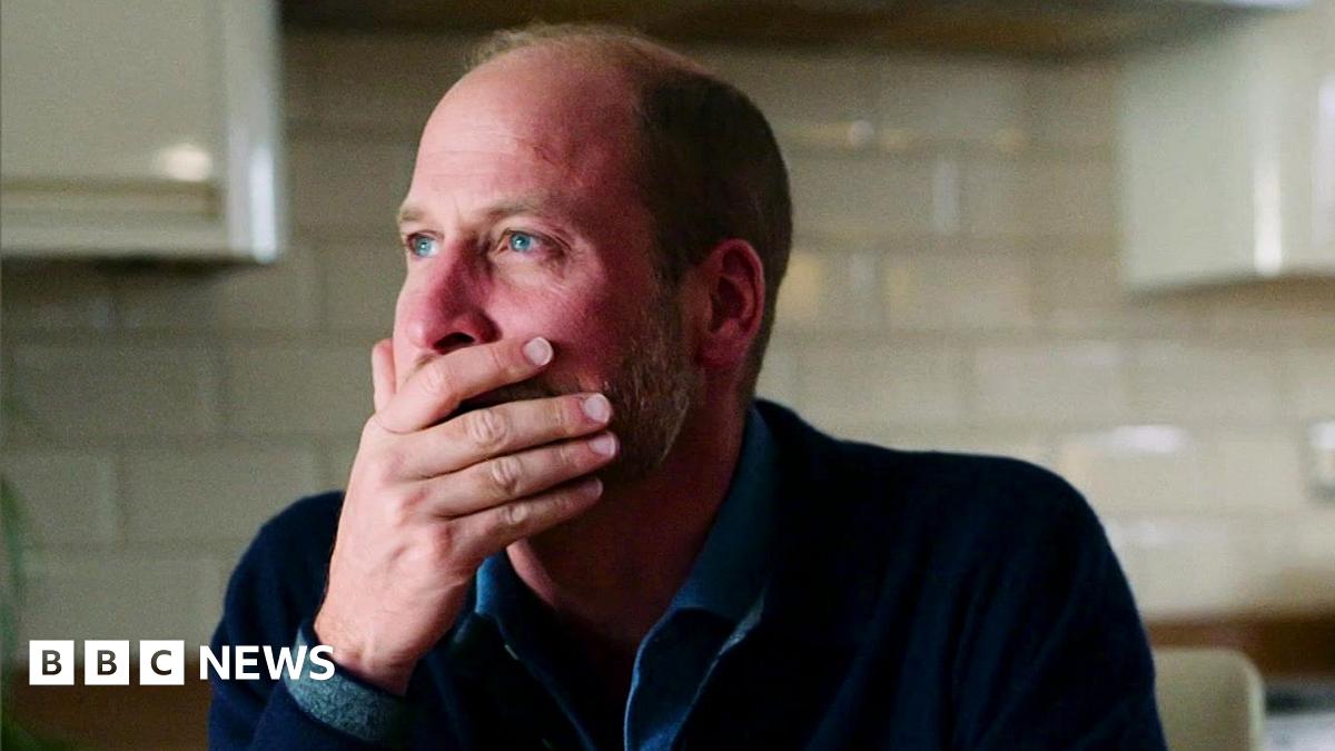 Prince William visited Rhian Mannings at her home