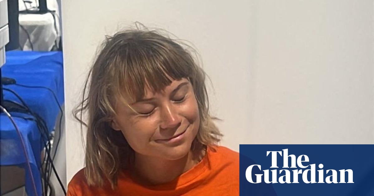Greta Thunberg says she is being detained by Israel in cell infested with bedbugs | Gaza flotilla