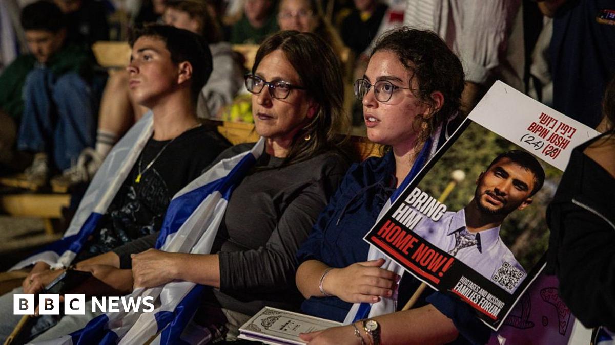 Israelis gather to await hostages' release as Trump says 'war is over' in Gaza - follow live