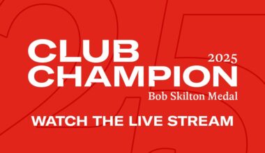 LIVE STREAM: 2025 Club Champion