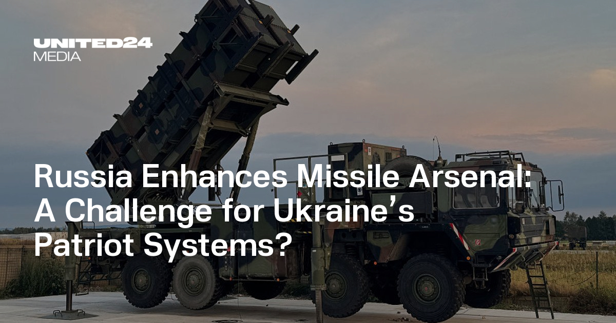 A Challenge for Ukraine’s Patriot Systems? — UNITED24 Media
