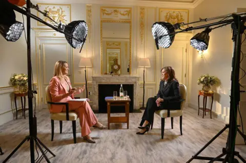 Laura Kuenssberg interview with Kamala Harris