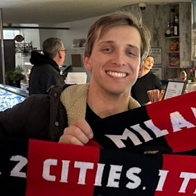 Taylor Battistella is the president of Milan Club Australia.